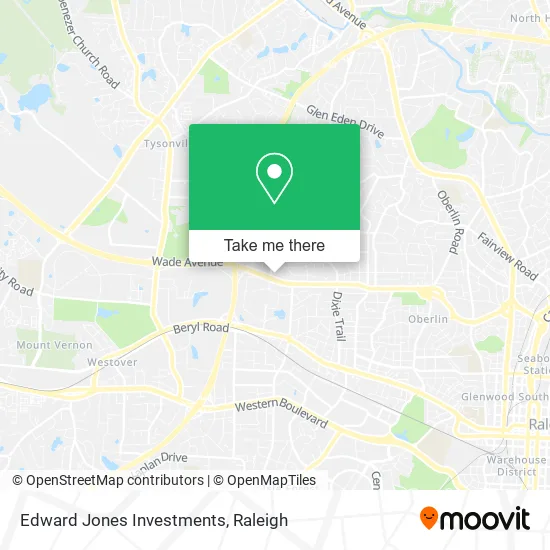 Edward Jones Investments map