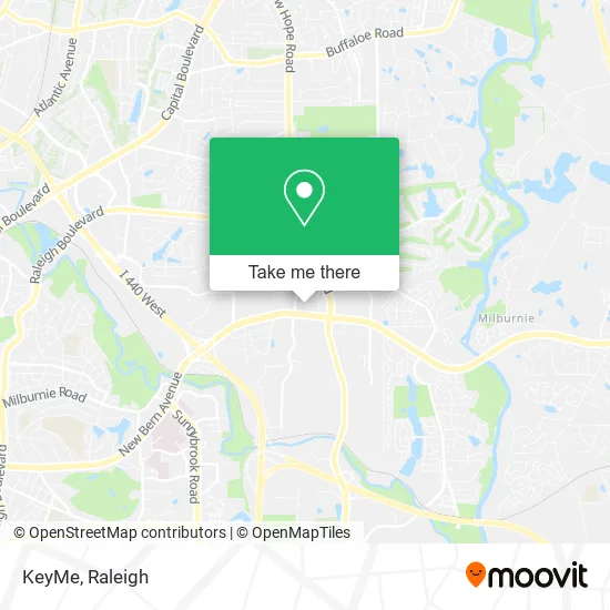 KeyMe map