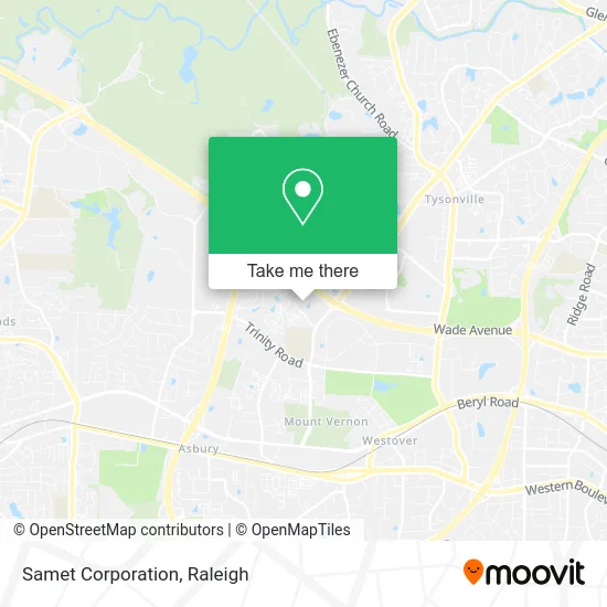 Samet Corporation map