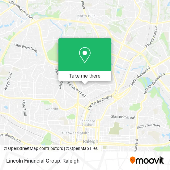 Lincoln Financial Group map