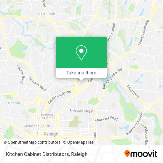 Kitchen Cabinet Distributors map