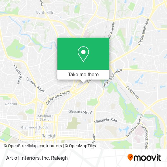 Art of Interiors, Inc map