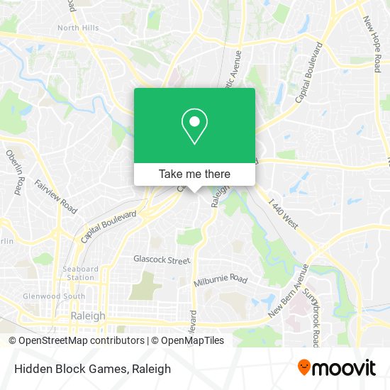 Mapa de Hidden Block Games
