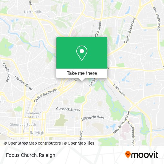 Mapa de Focus Church