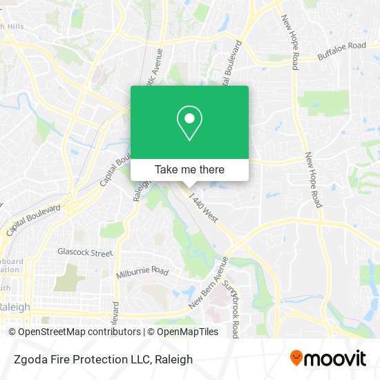 Zgoda Fire Protection LLC map