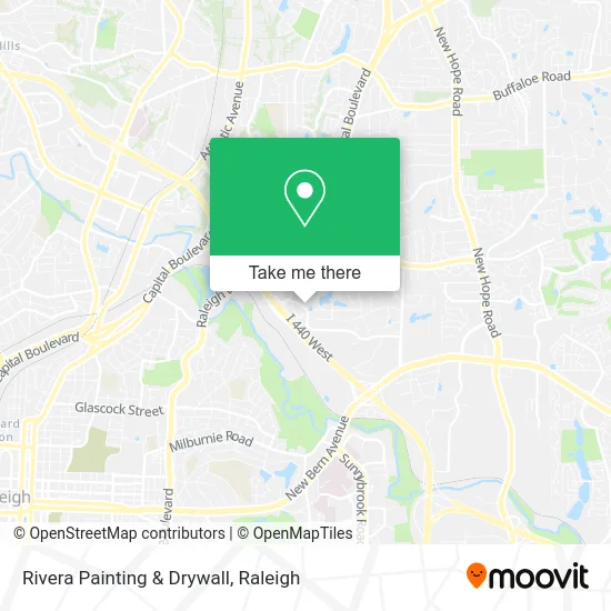 Rivera Painting & Drywall map