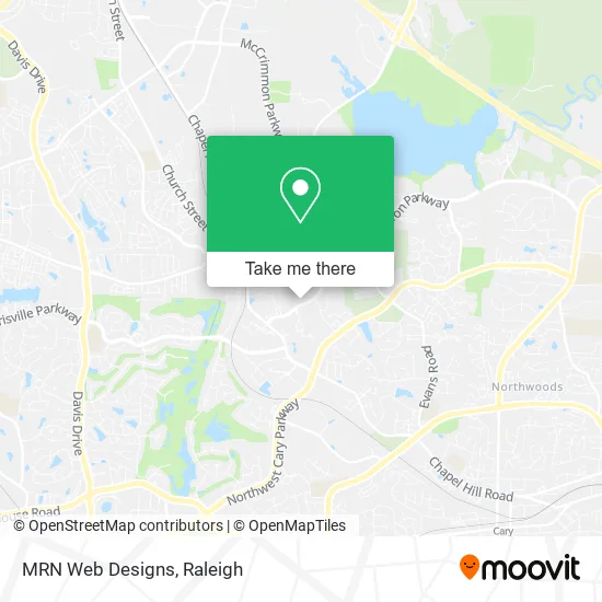 Mapa de MRN Web Designs
