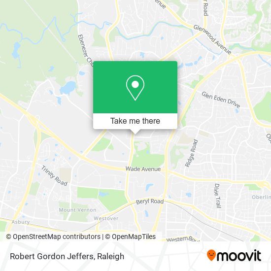 Robert Gordon Jeffers map