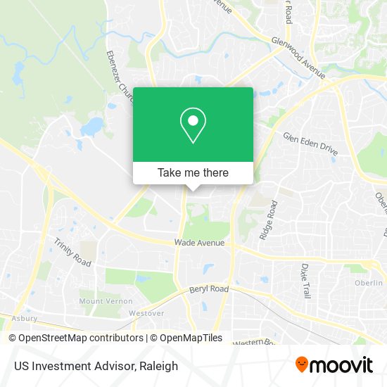 US Investment Advisor map