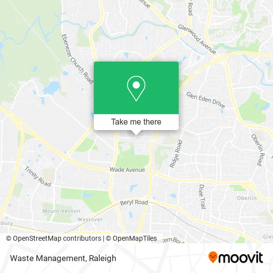 Waste Management map