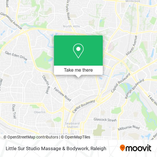 Little Sur Studio Massage & Bodywork map