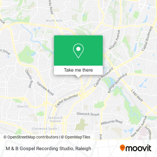 M & B Gospel Recording Studio map