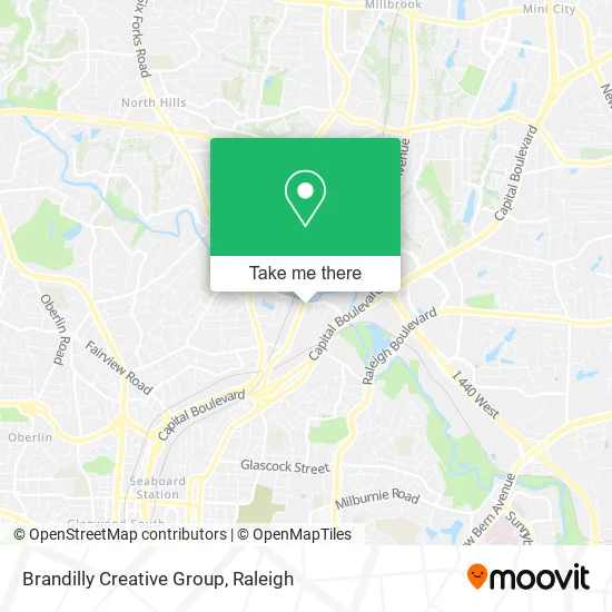 Brandilly Creative Group map