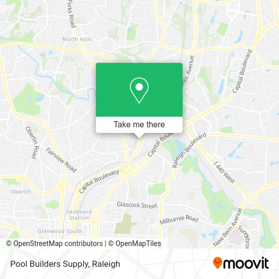 Pool Builders Supply map