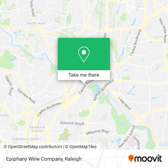 Mapa de Epiphany Wine Company