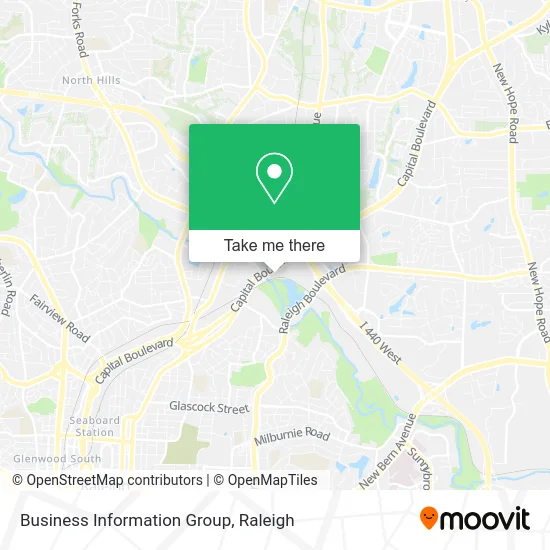 Business Information Group map