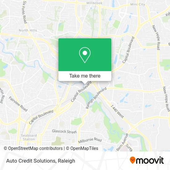Auto Credit Solutions map