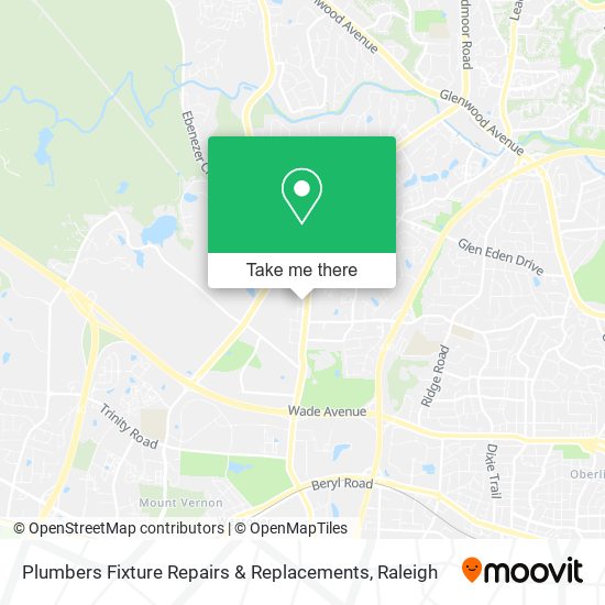 Plumbers Fixture Repairs & Replacements map