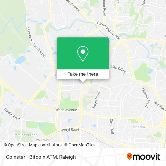 Coinstar - Bitcoin ATM map