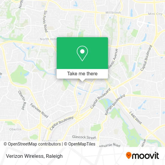 Verizon Wireless map