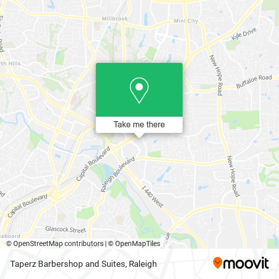 Taperz Barbershop and Suites map