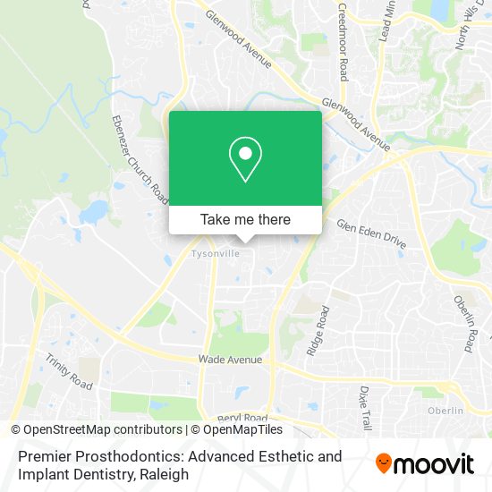 Premier Prosthodontics: Advanced Esthetic and Implant Dentistry map