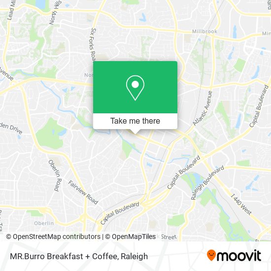 MR.Burro Breakfast + Coffee map
