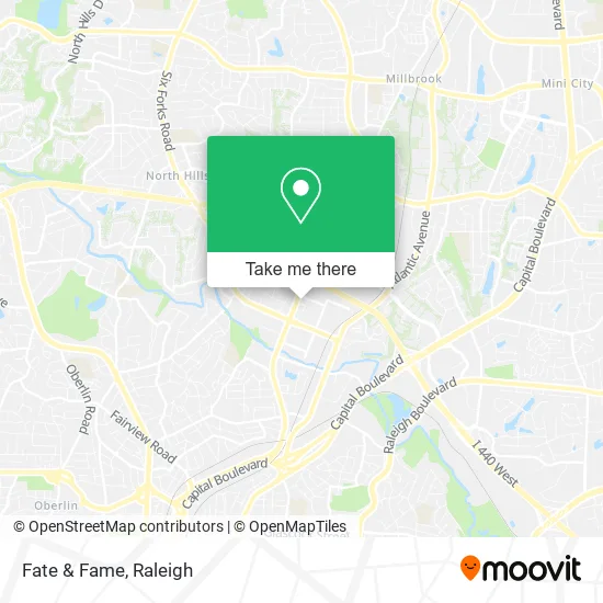 Mapa de Fate & Fame