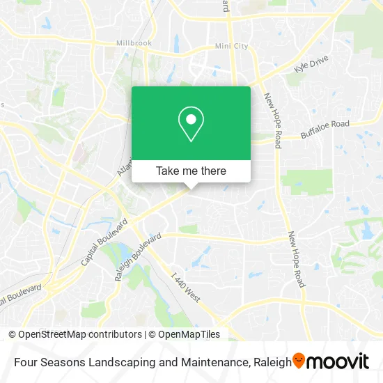 Four Seasons Landscaping and Maintenance map