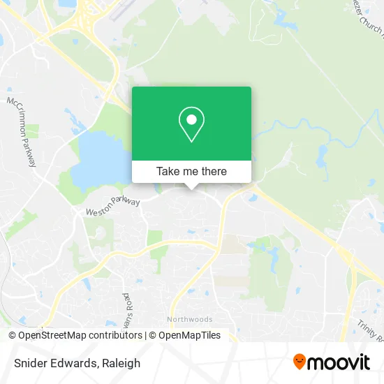 Snider Edwards map