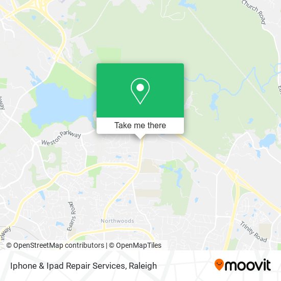 Iphone & Ipad Repair Services map