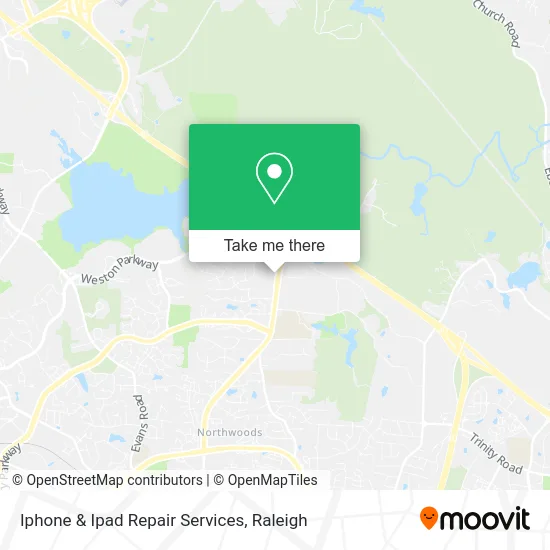 Iphone & Ipad Repair Services map