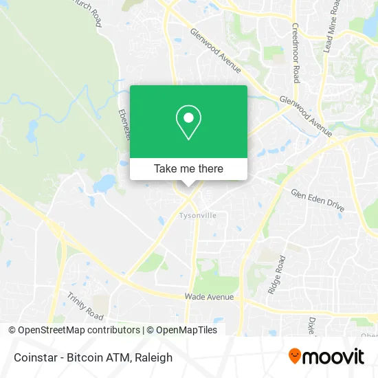 Coinstar - Bitcoin ATM map