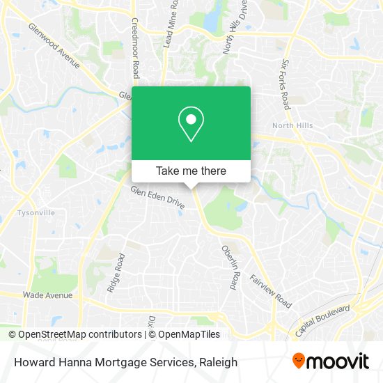 Howard Hanna Mortgage Services map