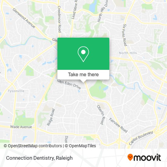 Mapa de Connection Dentistry