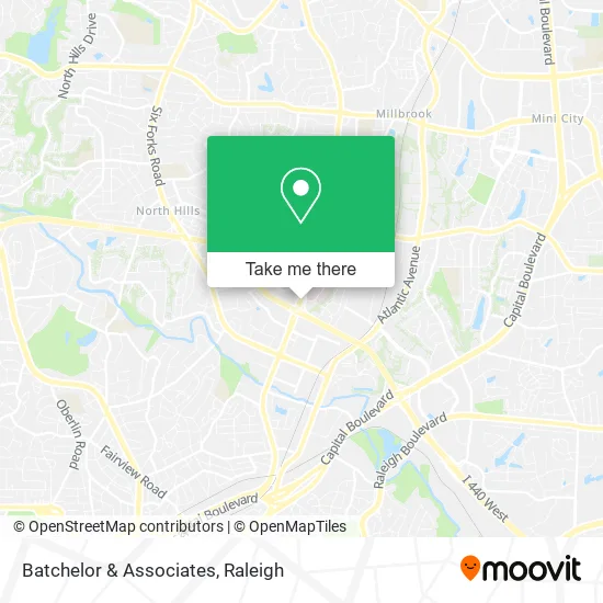 Mapa de Batchelor & Associates
