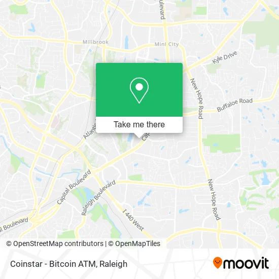 Coinstar - Bitcoin ATM map