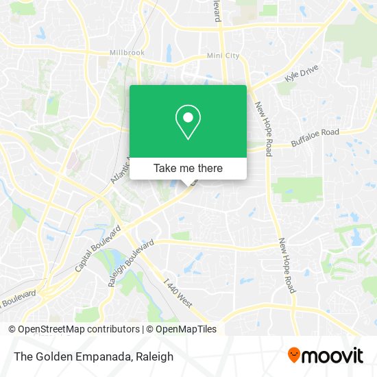 Mapa de The Golden Empanada