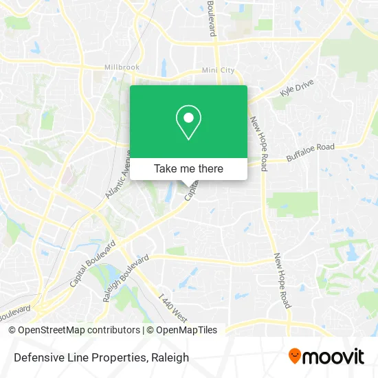 Defensive Line Properties map