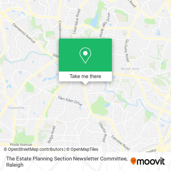 The Estate Planning Section Newsletter Committee map