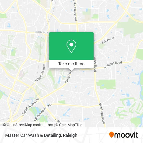Master Car Wash & Detailing map