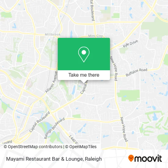 Mayami Restaurant Bar & Lounge map