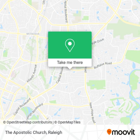 Mapa de The Apostolic Church
