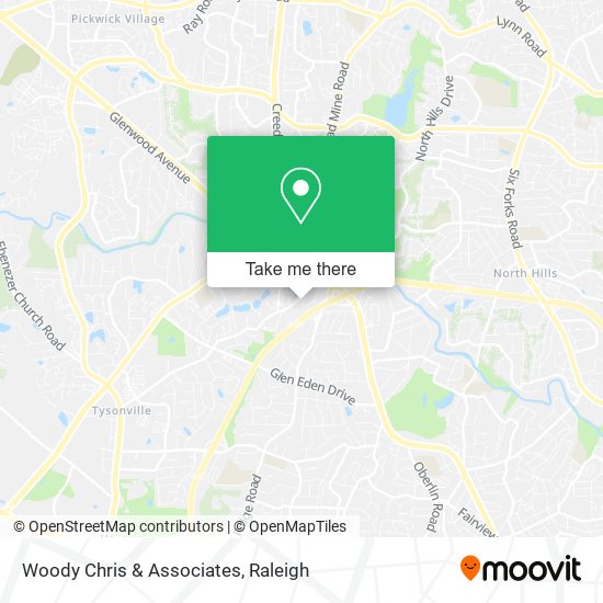 Woody Chris & Associates map