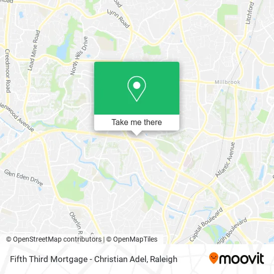 Fifth Third Mortgage - Christian Adel map