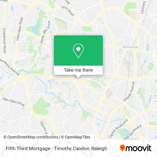Fifth Third Mortgage - Timothy Candon map