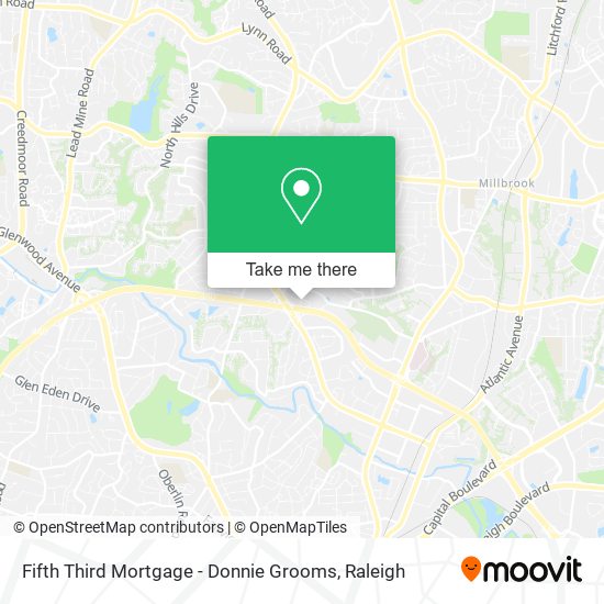 Fifth Third Mortgage - Donnie Grooms map