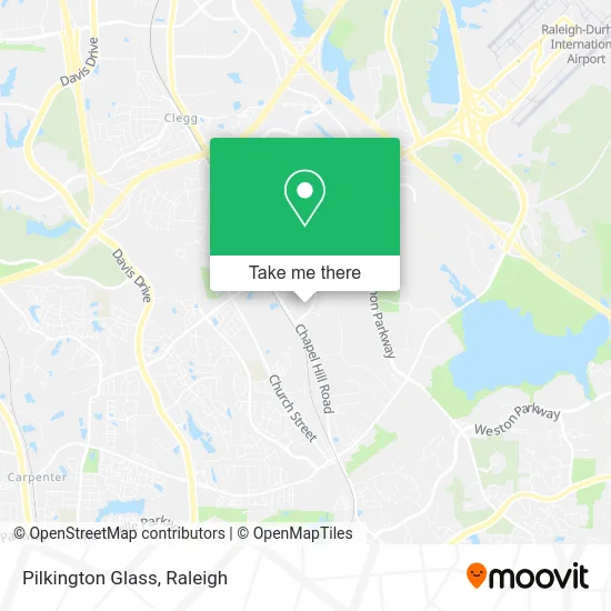 Pilkington Glass map