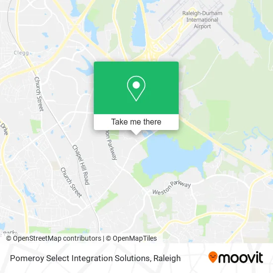 Pomeroy Select Integration Solutions map