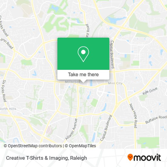 Creative T-Shirts & Imaging map